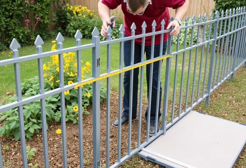 metal fence