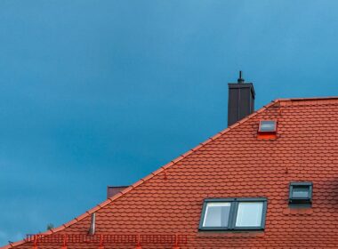 red brick roof